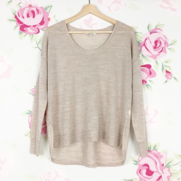 Madewell Sweaters - Madewell Cream Oatmeal Pullover Sweater XXS